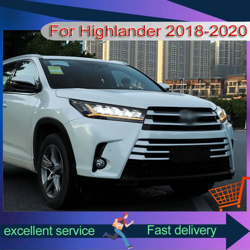Автомобильная фара для Toyota 2018-2021 Highlander, улучшенная передняя фара DRL, ксеноновая фара, фотоэлектрическая фара, автомобильные аксессуары
Автомобильная фара для Toyota 2018-2021 Highlander, улучшенная передняя фара DRL, ксеноновая фара, фотоэлектрическая фара, автомобильные аксессуары