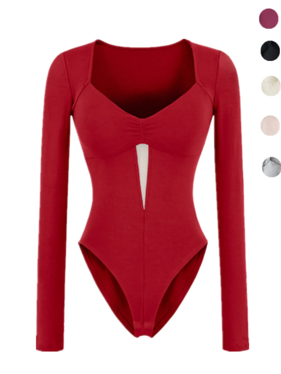 Sexy Hollow out Long Sve Onesie American Hot Girl Sle Retro Square Collar Chest Pad Tight Slimming Waist Exposure Base L...
Sexy Hollow out Long Sve Onesie American Hot Girl Sle Retro Square Collar Chest Pad Tight Slimming Waist Exposure Base L...