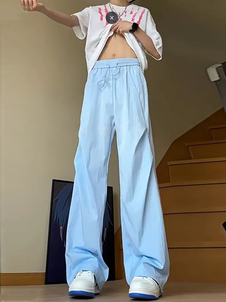 Мужские летние тонкие быстросохнущие брюки из ледяного шелка, широкие, струящиеся, охлаждающие, для работы, прямые, повседневные
Мужские летние тонкие быстросохнущие брюки из ледяного шелка, широкие, струящиеся, охлаждающие, для работы, прямые, повседневные