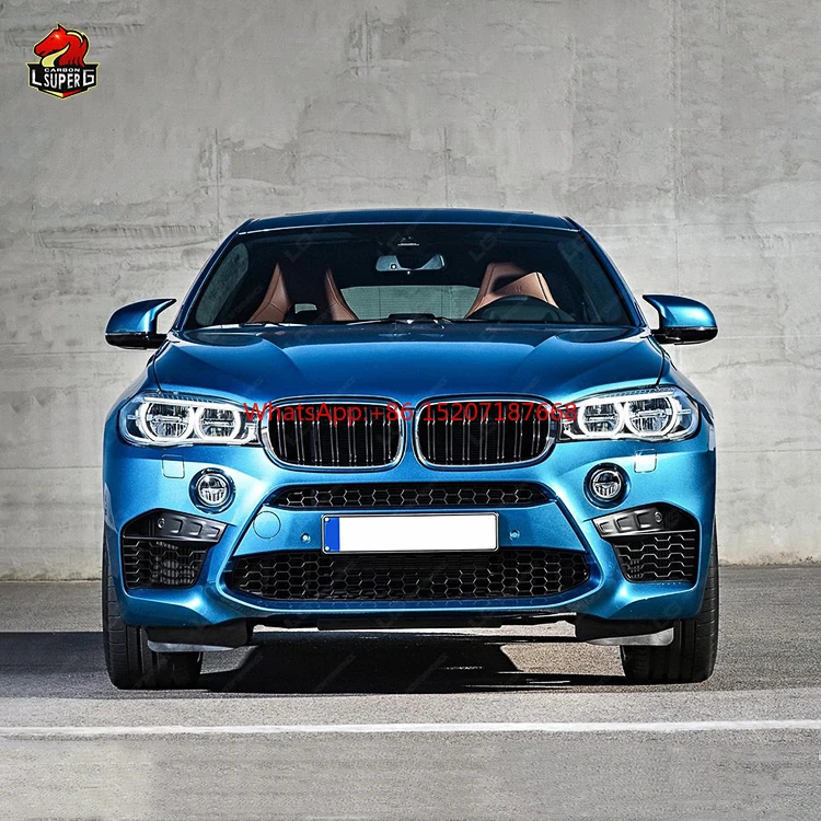 F16 X6 обновление X6M стиль кузов комплект для BMW X6 F16 с передним задним бампером боковые юбки гриль
F16 X6 обновление X6M стиль кузов комплект для BMW X6 F16 с передним задним бампером боковые юбки гриль