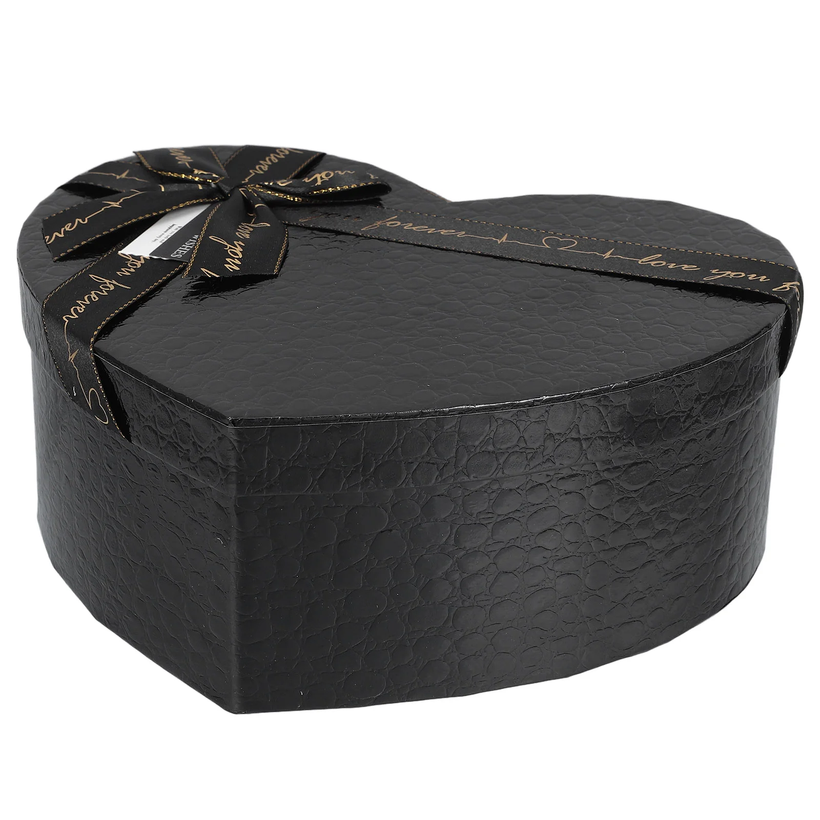 Heart Shaped Black Gift Box Decorative Boxes Decorate for Flowers Paper Arrangements 
Heart Shaped Black Gift Box Decorative Boxes Decorate for Flowers Paper Arrangements