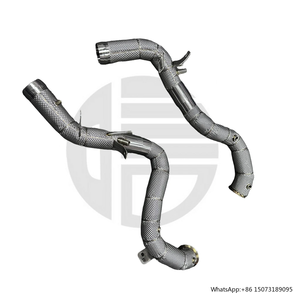 304 Stainless Steel Straight Pipe Exhaust Downpipe for W213 E63 GLC 63 S
304 Stainless Steel Straight Pipe Exhaust Downpipe for W213 E63 GLC 63 S