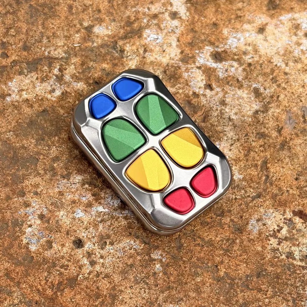 Used EDC Mecha Octa 8 Series launches 86 round color titanium alloy Fidget Slider Decompression toy
Used EDC Mecha Octa 8 Series launches 86 round color titanium alloy Fidget Slider Decompression toy