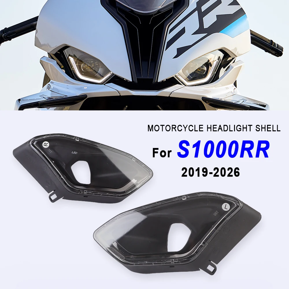 Motorcycle Headlight Housing Accessories For BMW S1000RR S 1000 RR S1000 1000RR 2019-2026 Clear Head Light Cover Headlamp Shell
Motorcycle Headlight Housing Accessories For BMW S1000RR S 1000 RR S1000 1000RR 2019-2026 Clear Head Light Cover Headlamp Shell
