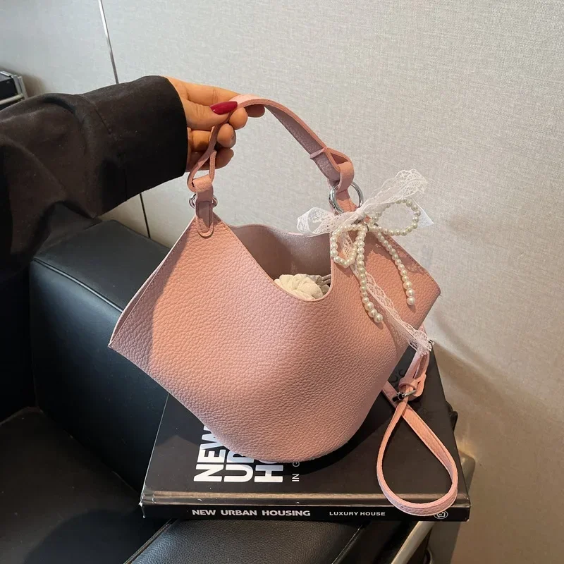 2025 Women's Bow & Beaded Shoulder Bag - Elegant Crossbody & Top Handle Purse for Daily Use, Work & Fashion Outings
2025 Women's Bow & Beaded Shoulder Bag - Elegant Crossbody & Top Handle Purse for Daily Use, Work & Fashion Outings