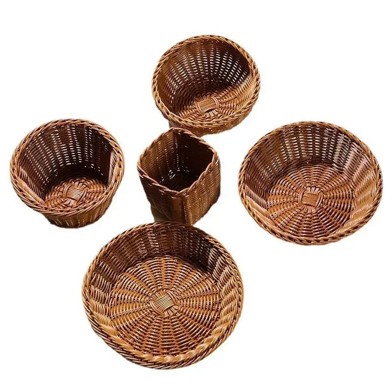 Woven Basket French Fries Storage Mini Storage Imitation Small Bamboo Dim Sum Desktop Rattan
Woven Basket French Fries Storage Mini Storage Imitation Small Bamboo Dim Sum Desktop Rattan