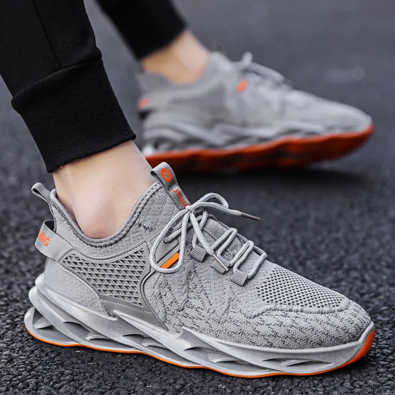 Men's Breathable Mesh Sports Casual Shoes Spring Summer New Style Blade Fabric Trendy Shoes round Toe Zipper Closure PVC Outsole
Men's Breathable Mesh Sports Casual Shoes Spring Summer New Style Blade Fabric Trendy Shoes round Toe Zipper Closure PVC Outsole