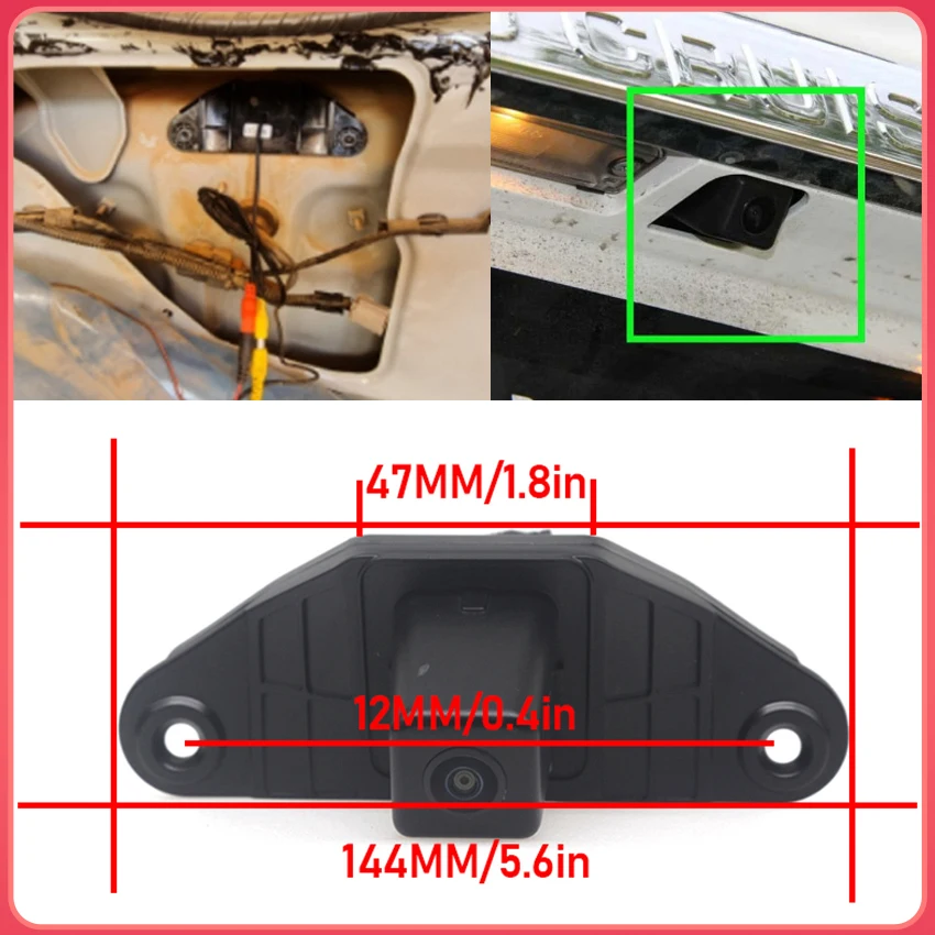 140 ° Камера заднего вида HD 1080P с эффектом «рыбий глаз» для Toyota Land Cruiser Prado 2010-2014, ночное видение, AHD 1080P
140 ° Камера заднего вида HD 1080P с эффектом «рыбий глаз» для Toyota Land Cruiser Prado 2010-2014, ночное видение, AHD 1080P