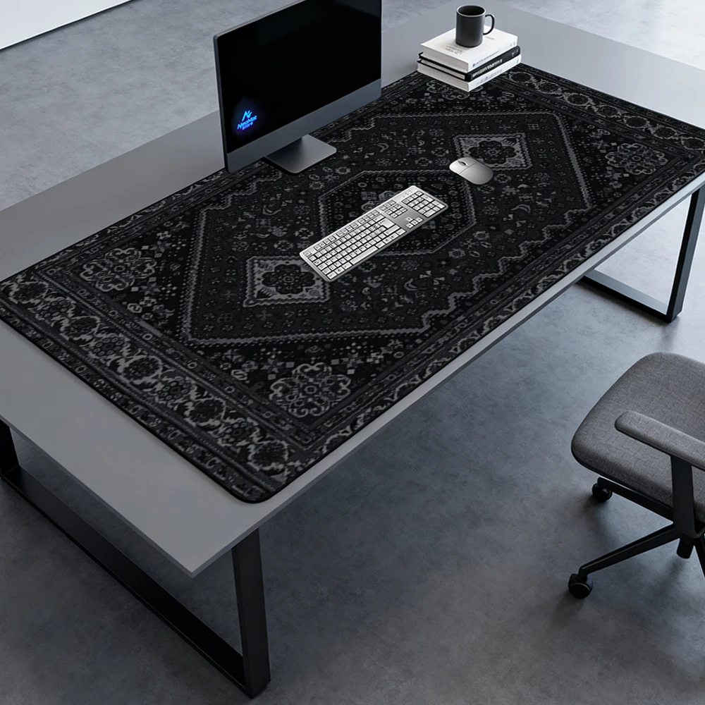 Geometric Desk Mat Gaming Laptop Large 180x60 140x60 Pattern Ethnic Mandala Non Mousepad Slip White Black Table Accessories XXXL
Geometric Desk Mat Gaming Laptop Large 180x60 140x60 Pattern Ethnic Mandala Non Mousepad Slip White Black Table Accessories XXXL