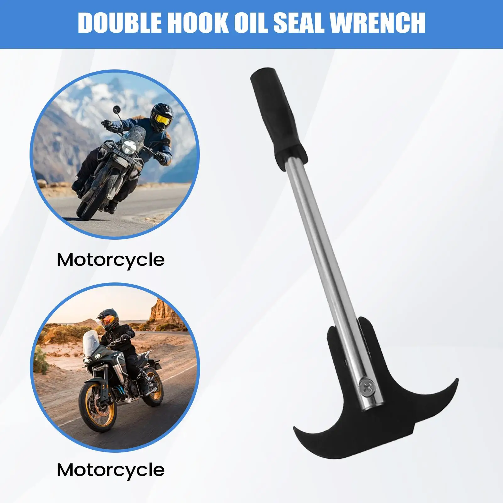 Motorcycle Double hook head oil seal wrench shock absorber oil ring removal installation tools Axle Seal Puller for Motorcycle
Motorcycle Double hook head oil seal wrench shock absorber oil ring removal installation tools Axle Seal Puller for Motorcycle