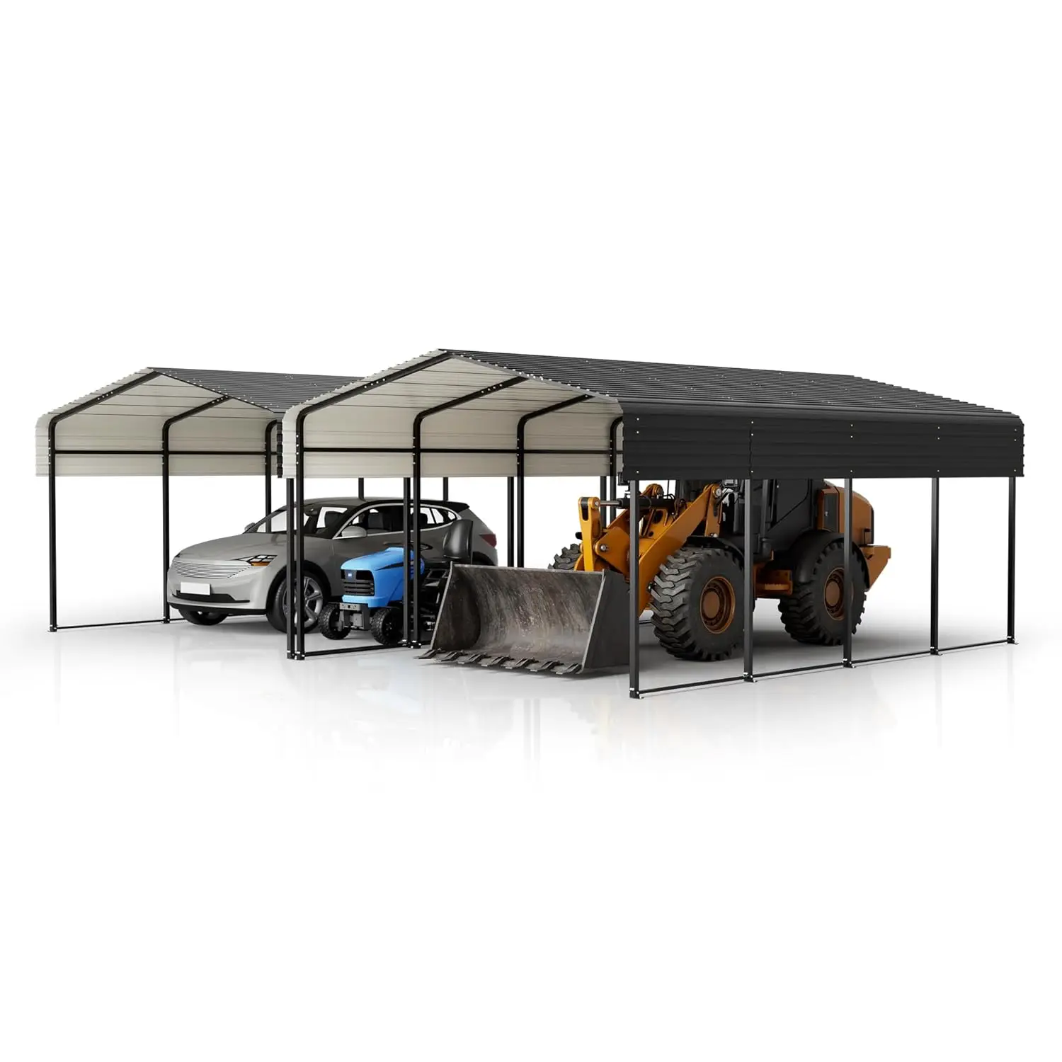 Metal Carport, 13x20 FT Heavy Duty Carport Canopy, Outdoor Car Shelter Shade with Galvanized Steel Roof, Frame, for, Customized
Metal Carport, 13x20 FT Heavy Duty Carport Canopy, Outdoor Car Shelter Shade with Galvanized Steel Roof, Frame, for, Customized