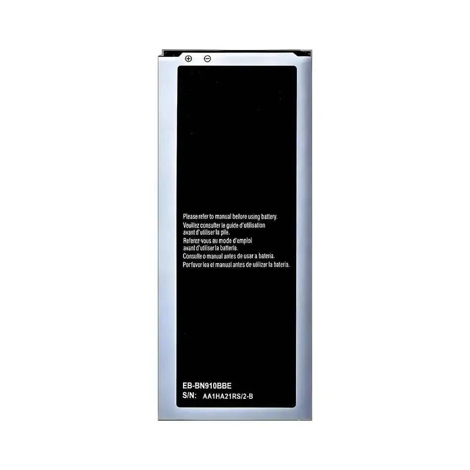 Mobile Phone Battery EB-BN910BBE 3220Mah For Samsung Galaxy Note 4 N910 N910H N910A N910C N910F N910FQ N910X N910W N910V N910P
Mobile Phone Battery EB-BN910BBE 3220Mah For Samsung Galaxy Note 4 N910 N910H N910A N910C N910F N910FQ N910X N910W N910V N910P