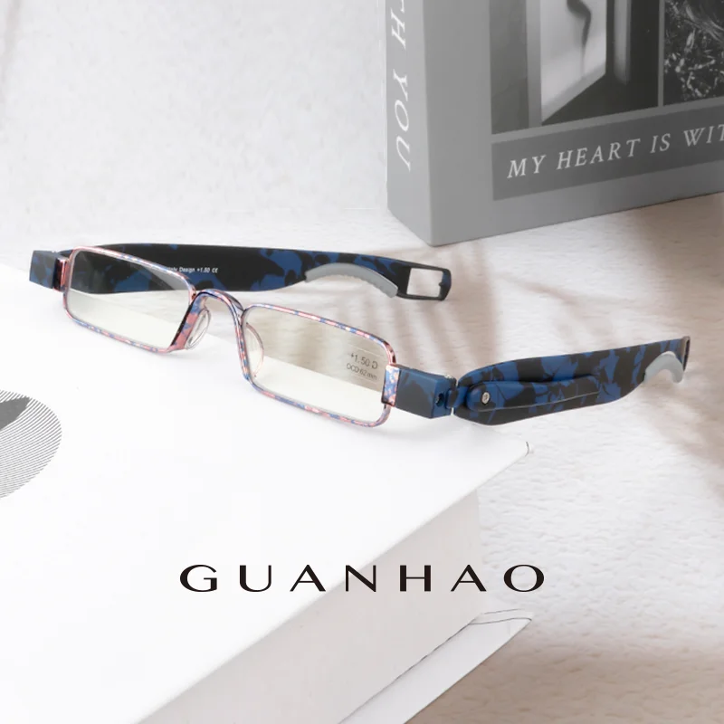 Guanhao Blue Light Blocking Folding Men Reading Glasses Women Clear Elderly Glasses Fashion Presbyopia Reading Glasses HD View
Guanhao Blue Light Blocking Folding Men Reading Glasses Women Clear Elderly Glasses Fashion Presbyopia Reading Glasses HD View
