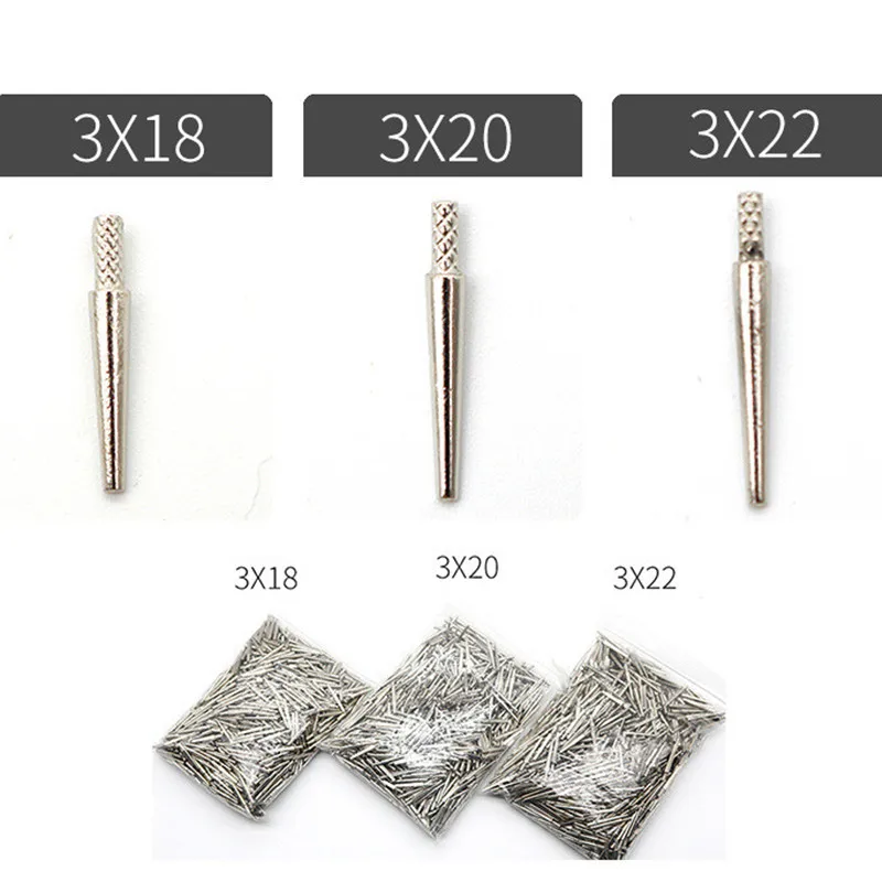 2000pcs/2bag Dental Lab Zinc Alloy Dowel Pins Φ3 Φ1.95 L 18 20 22 Dental Zinc Nails Laboratory Materials
2000pcs/2bag Dental Lab Zinc Alloy Dowel Pins Φ3 Φ1.95 L 18 20 22 Dental Zinc Nails Laboratory Materials