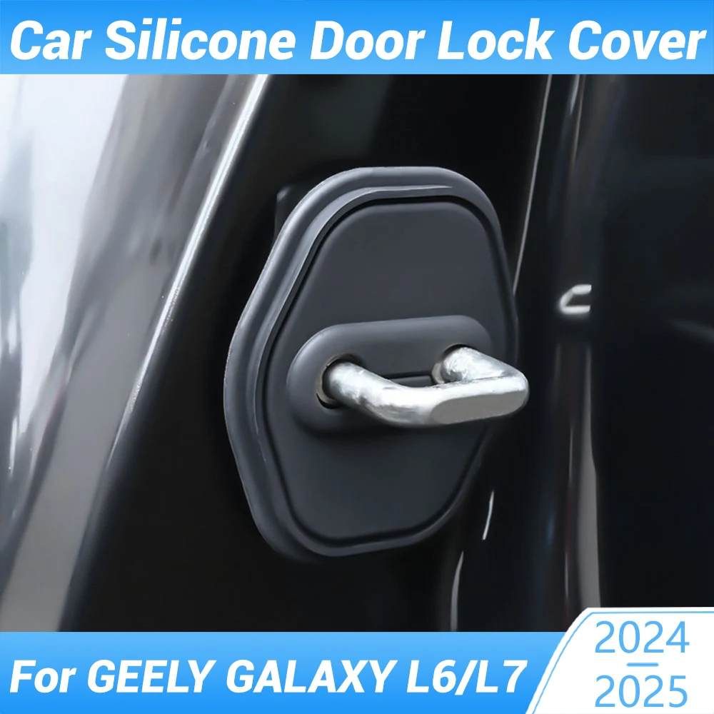 Car Door Mute Damping Cushion Silicone Door Lock Buckle Door Anti-collision Protective Cover For GEELY GALAXY L6 L7 2024 2025
Car Door Mute Damping Cushion Silicone Door Lock Buckle Door Anti-collision Protective Cover For GEELY GALAXY L6 L7 2024 2025