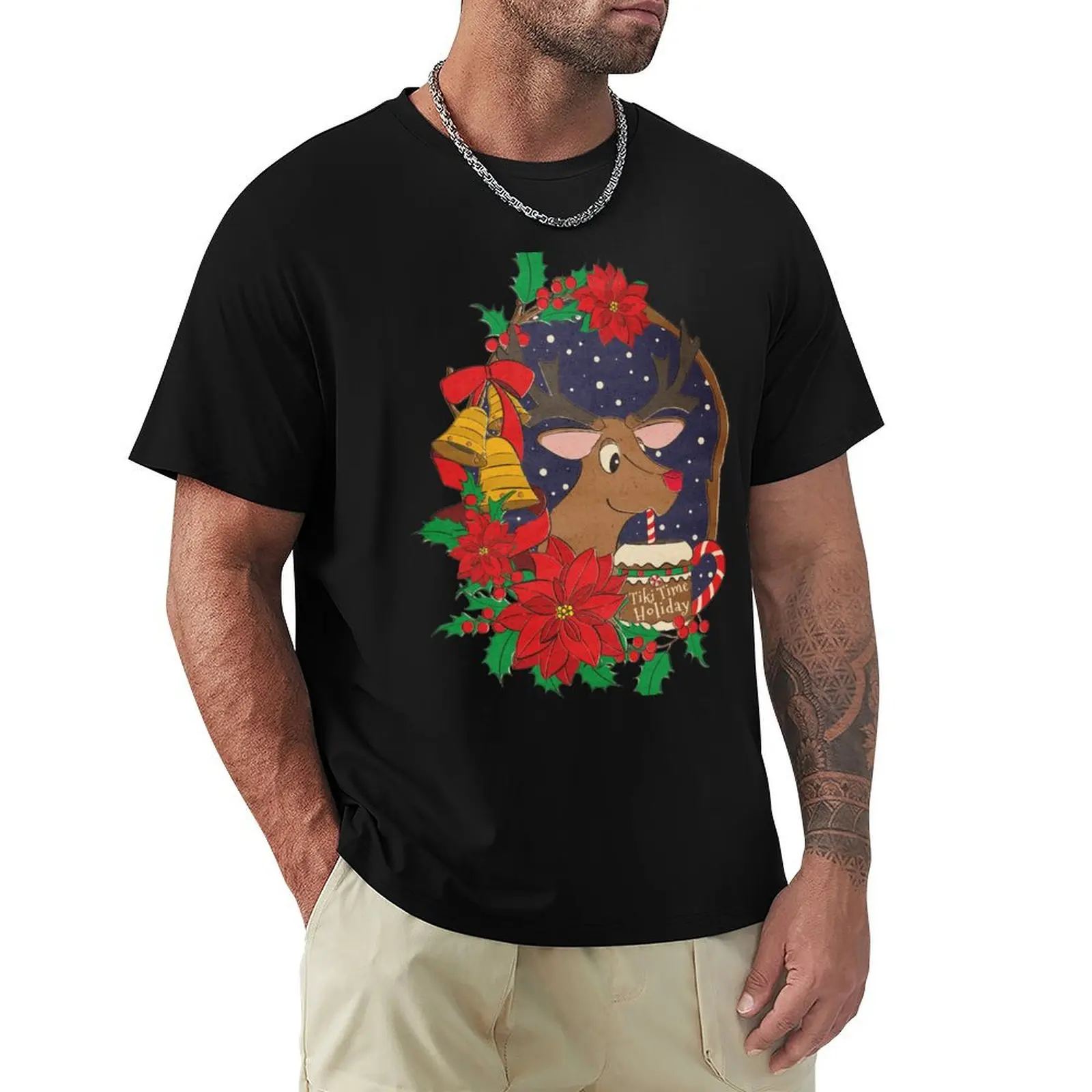 Special Edition: Holiday Tiki Time! T-Shirt Work Comfort T-Shirt for Men
Special Edition: Holiday Tiki Time! T-Shirt Work Comfort T-Shirt for Men