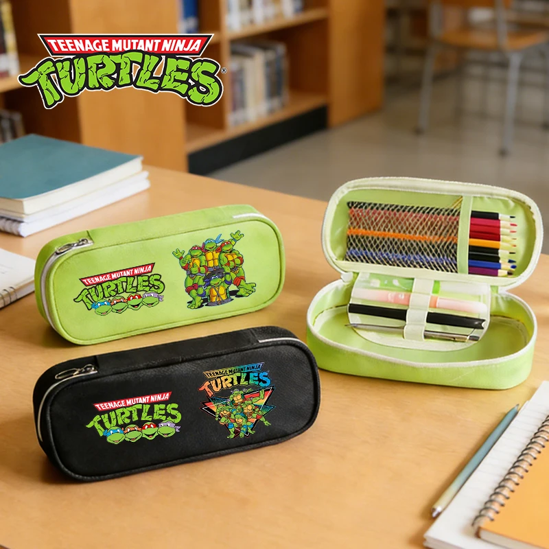Teenage Mutant Ninja Turtles Boy Pencil Case Cartoon Pen Bag Student Large Capacity Stationery Bags Pen Pouch Pencil Bag Gift
Teenage Mutant Ninja Turtles Boy Pencil Case Cartoon Pen Bag Student Large Capacity Stationery Bags Pen Pouch Pencil Bag Gift