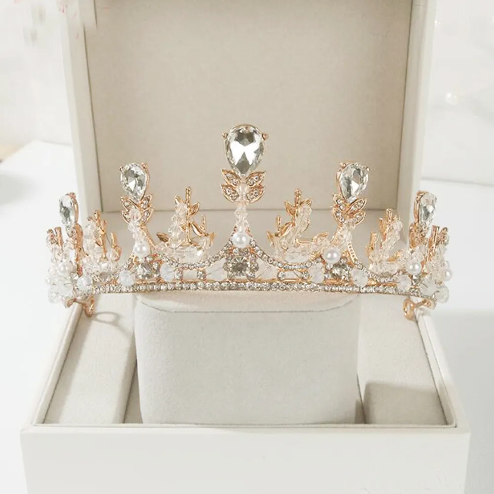 Crystal Rhinestone Bridal Tiara Stylish Wedding Head Jewelry Lightweight Alloy Rhinestone Bridal Crown Elegant Hair Accessory
Crystal Rhinestone Bridal Tiara Stylish Wedding Head Jewelry Lightweight Alloy Rhinestone Bridal Crown Elegant Hair Accessory