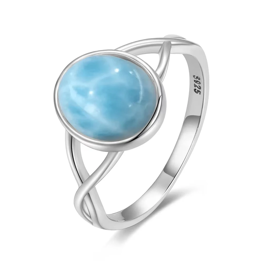 Certified Original 925 Sterling Silver Natural Larimar Ring With Blue Stone Vintage Retro Rings Fine Jewelry Gifts for Women Men
Certified Original 925 Sterling Silver Natural Larimar Ring With Blue Stone Vintage Retro Rings Fine Jewelry Gifts for Women Men