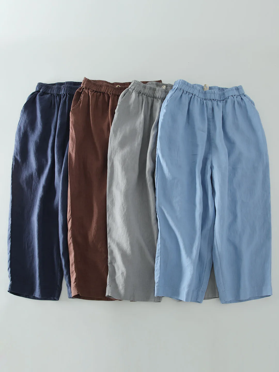 Женские повседневные брюки-шаровары свободного кроя из льна, однотонные, с завязками на талии, укороченные, стройнящие, для офиса и повседневной носки, в художественном стиле
Женские повседневные брюки-шаровары свободного кроя из льна, однотонные, с завязками на талии, укороченные, стройнящие, для офиса и повседневной носки, в художественном стиле