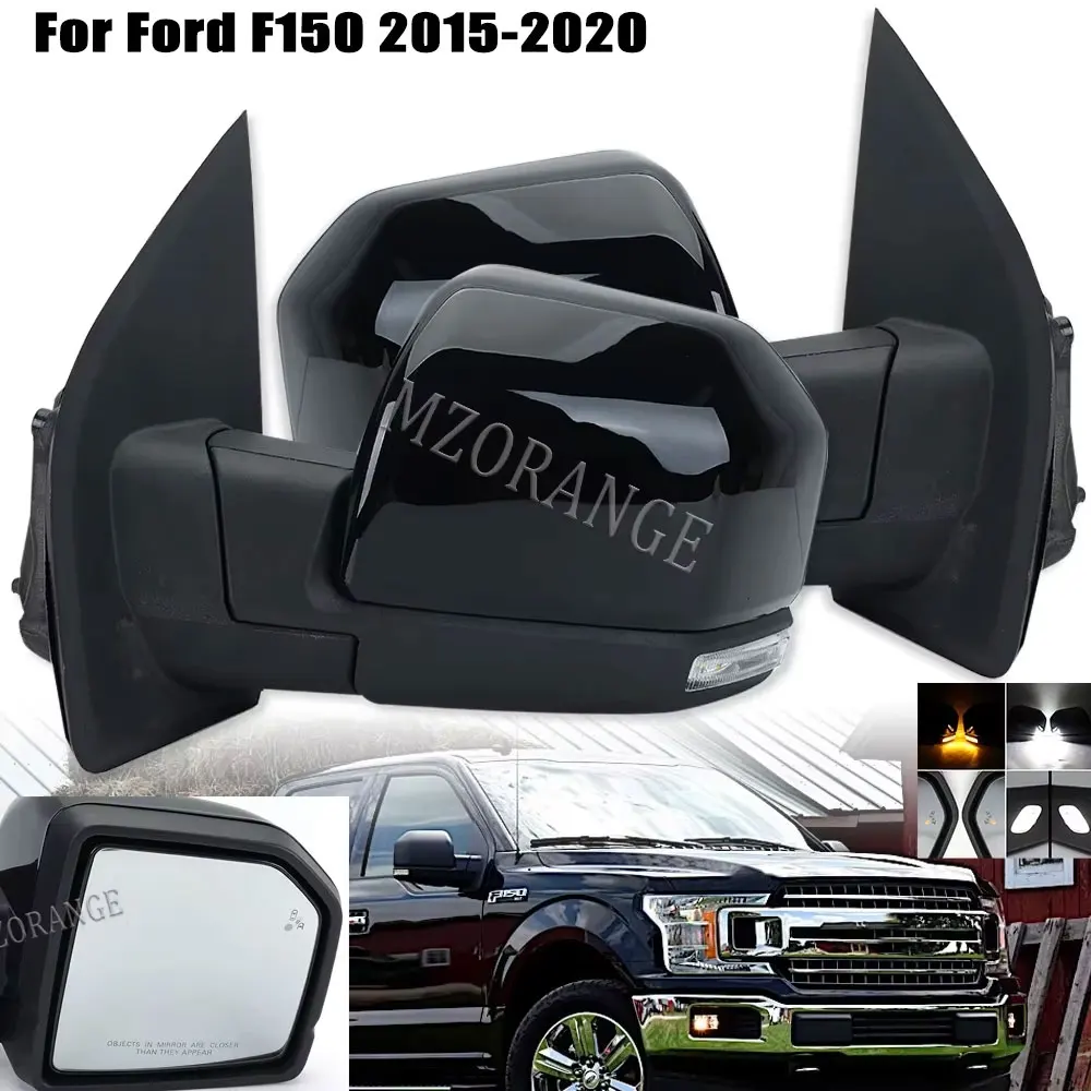 Car Side Mirror Assembly For Ford F-150 F150 2015-2020 Auto Heating Turn Signal Electric Adjustment Mirror Blind Spot US Version
Car Side Mirror Assembly For Ford F-150 F150 2015-2020 Auto Heating Turn Signal Electric Adjustment Mirror Blind Spot US Version