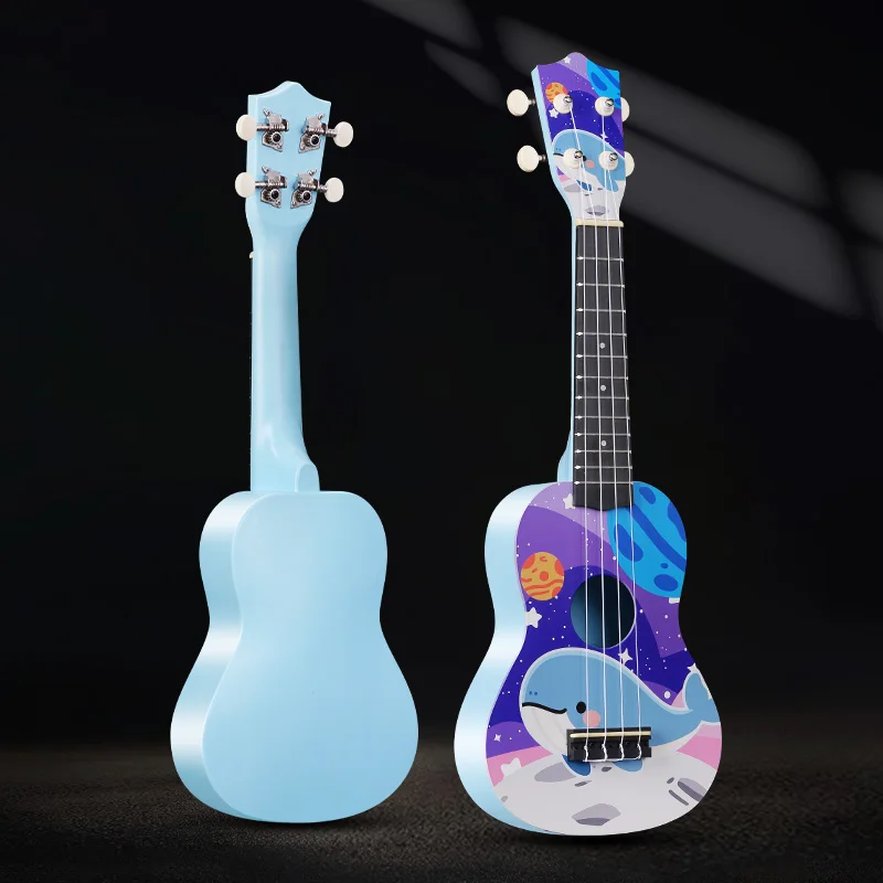 21 Inch Ukulele Mini Guitar Instrument Blue Cute Shark Pattern Toy Ukulele Kids Guitar Toy Boy Beginners Student Kids Gifts
21 Inch Ukulele Mini Guitar Instrument Blue Cute Shark Pattern Toy Ukulele Kids Guitar Toy Boy Beginners Student Kids Gifts