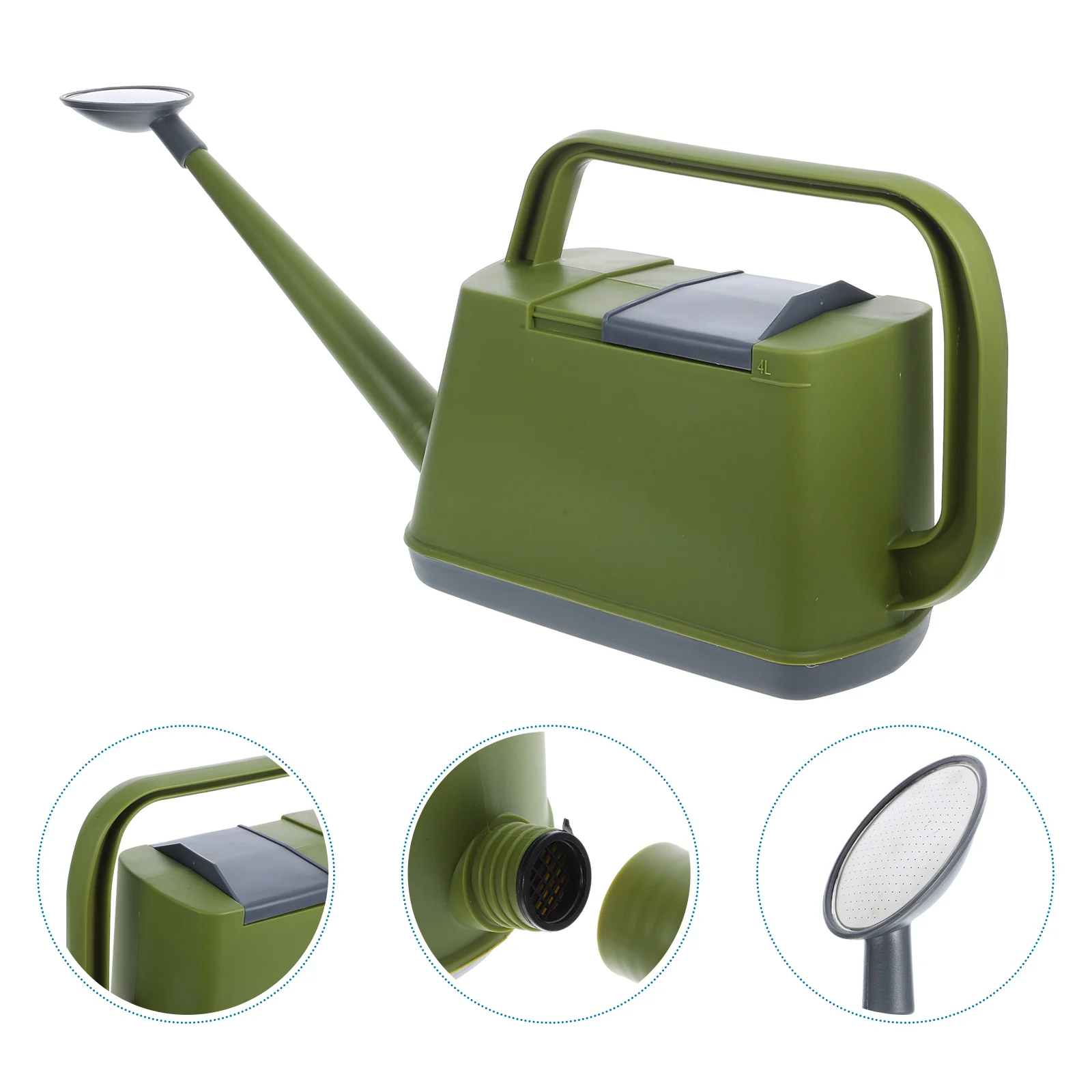 Large Capacity Watering Can Portable Garden Kettle Pp Handle Spray Pot For Outdoor Indoor Plants Flowers Bonsai Long Spout
Large Capacity Watering Can Portable Garden Kettle Pp Handle Spray Pot For Outdoor Indoor Plants Flowers Bonsai Long Spout