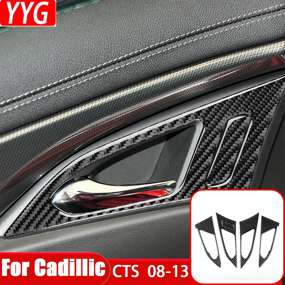 For Cadillac CTS 2008—2013 Carbon Fiber Inner Door Hnadle Panel Puller Pad Car Accessories Interior Cover Trim Modified Sticker
For Cadillac CTS 2008—2013 Carbon Fiber Inner Door Hnadle Panel Puller Pad Car Accessories Interior Cover Trim Modified Sticker
