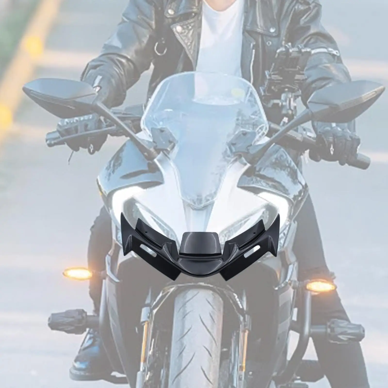 Front Aerodynamic Winglet Windshield Guard Sturdy for Yamaha Yzf R15