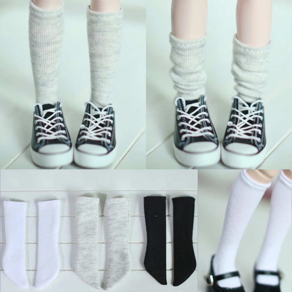 H01-A046 children handmade toy 1/6 ob24 azone blyth doll clothes black white color thin long socks 1pcs
H01-A046 children handmade toy 1/6 ob24 azone blyth doll clothes black white color thin long socks 1pcs