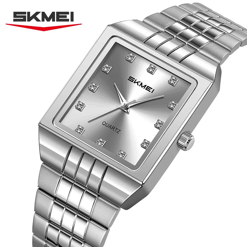 SKMEI 2619 Casual Business Diamond Square Dial Quartz Watch for Men's Luxury Waterproof Stainless Steel Men's Watch reloj hombre
SKMEI 2619 Casual Business Diamond Square Dial Quartz Watch for Men's Luxury Waterproof Stainless Steel Men's Watch reloj hombre