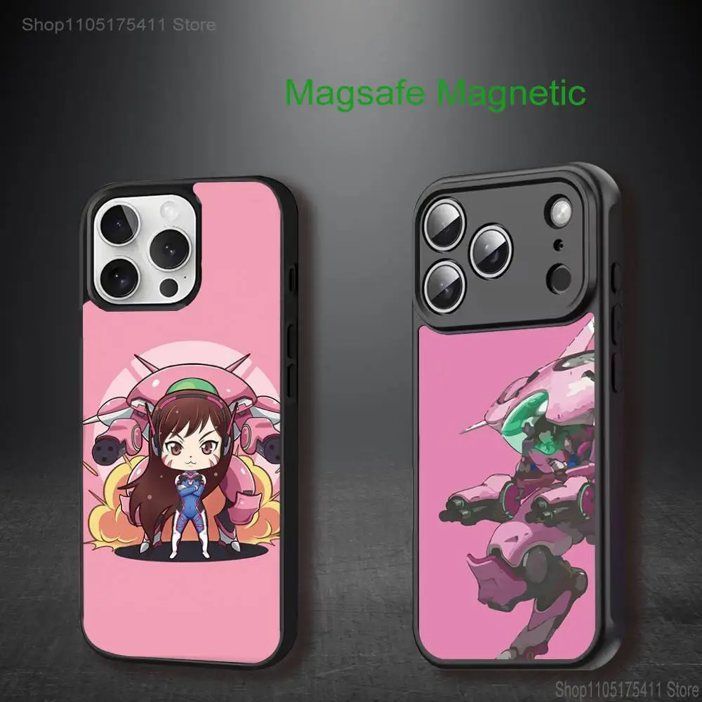 Cute O-Overwatch D-Dva Phone Case For iPhone 17,16,15,14,13,12,11,Pro,Max,Plus,Mini,SE4,E Magnetic Magsafe Wireless Charging
Cute O-Overwatch D-Dva Phone Case For iPhone 17,16,15,14,13,12,11,Pro,Max,Plus,Mini,SE4,E Magnetic Magsafe Wireless Charging