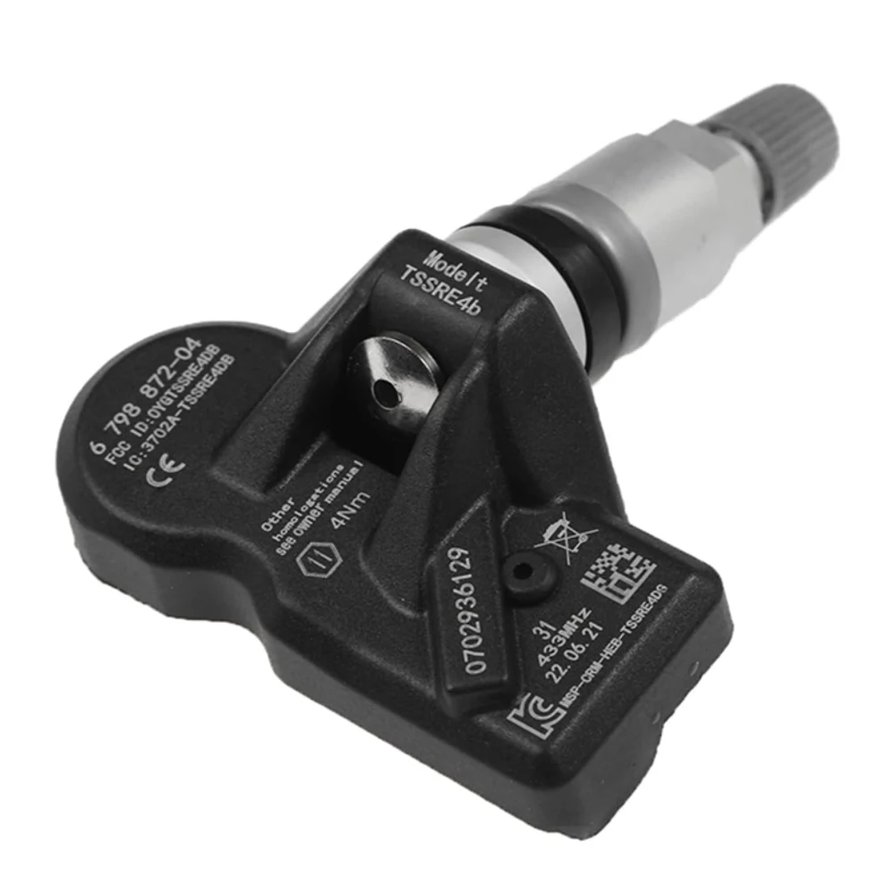 4Pcs 36106798872 6798872 Tire Pressure Sensor for BMW X3 X4 F10 F07 F12 E84 F25 F26 E89 Mini R60 R61 R59 36106874830 433MHz
4Pcs 36106798872 6798872 Tire Pressure Sensor for BMW X3 X4 F10 F07 F12 E84 F25 F26 E89 Mini R60 R61 R59 36106874830 433MHz