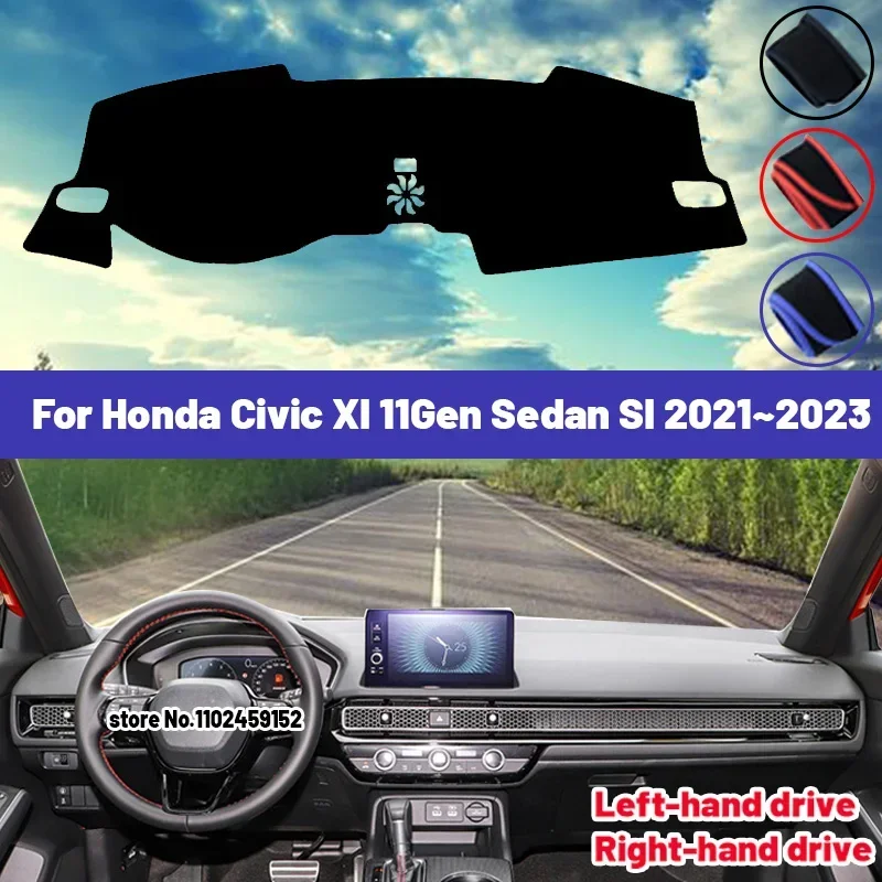 High Quality For Honda Civic XI 11Gen Sedan SI 2022 2023 Car Dashboard Cover Mat Sun Shade Avoid Light Pad Carpets Anti-UV
High Quality For Honda Civic XI 11Gen Sedan SI 2022 2023 Car Dashboard Cover Mat Sun Shade Avoid Light Pad Carpets Anti-UV
