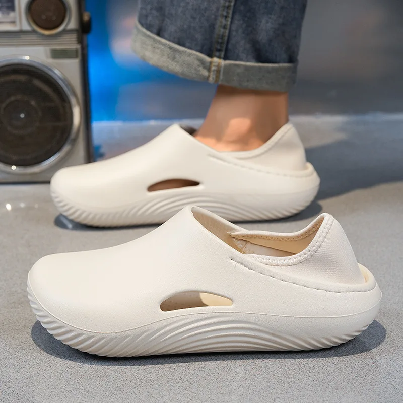 Мужские модные слипоны-тапочки Baotou 2026 года для весны и лета: водонепроницаемые, удобные, дышащие, для улицы
Мужские модные слипоны-тапочки Baotou 2026 года для весны и лета: водонепроницаемые, удобные, дышащие, для улицы