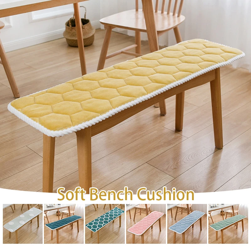 Thickened Plush Long Bench Cushion Solid Color Quilting Non-slip Soft Bench Pad Home Decoration Sofa Seat Mat For Winter
Thickened Plush Long Bench Cushion Solid Color Quilting Non-slip Soft Bench Pad Home Decoration Sofa Seat Mat For Winter