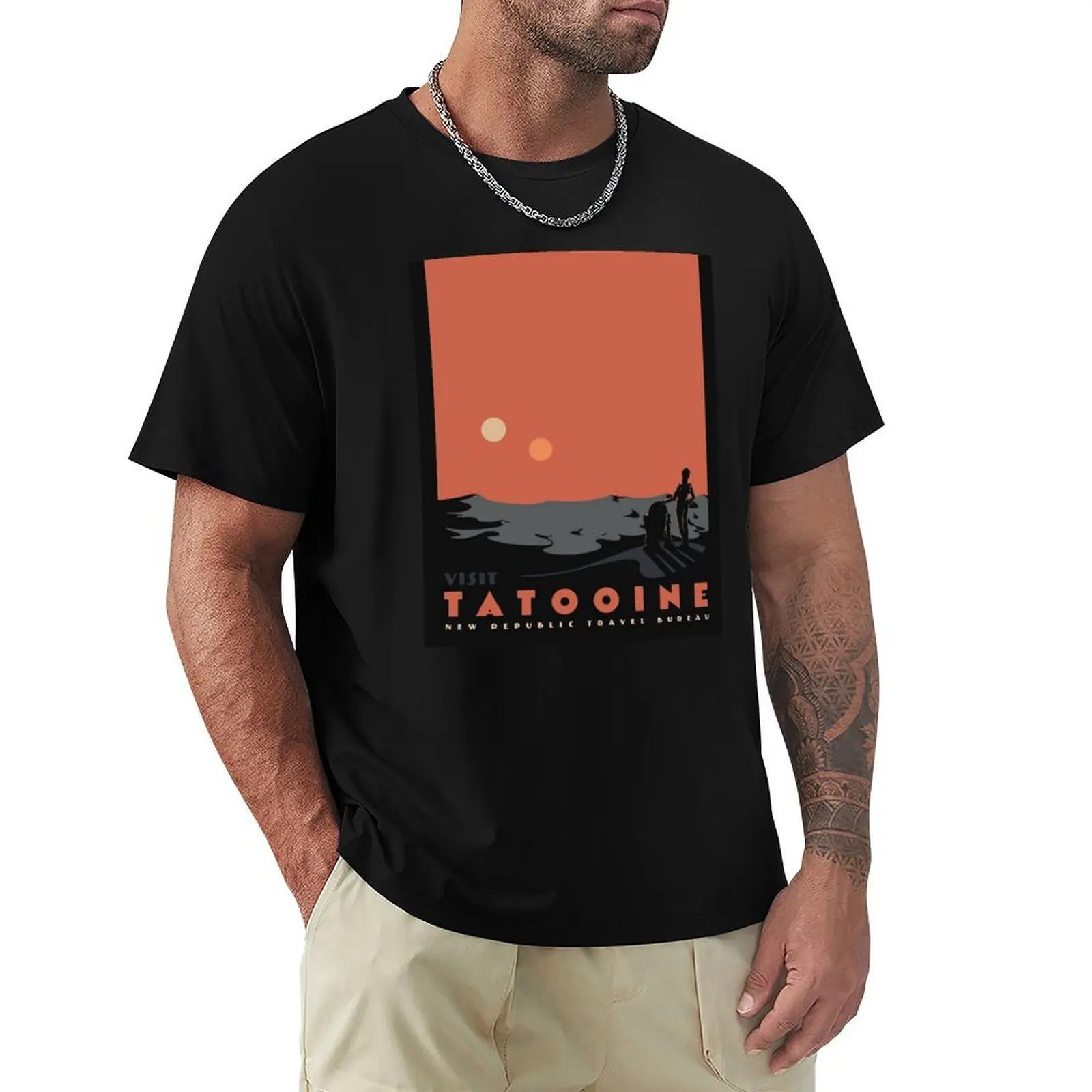 Visit Tatooine T-Shirt cotton man t-shirts aesthetic clothes funny shirt cotton men t shirt
Visit Tatooine T-Shirt cotton man t-shirts aesthetic clothes funny shirt cotton men t shirt
