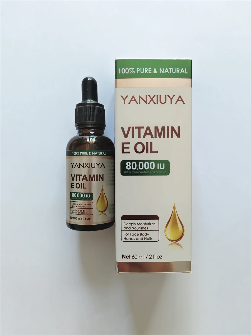 YANXIUYA 80,000 IU Vitamin E Oil - 100% Pure & Natural for Face, Body, Hands & Nails Moisturizing - 2 Fl Oz
YANXIUYA 80,000 IU Vitamin E Oil - 100% Pure & Natural for Face, Body, Hands & Nails Moisturizing - 2 Fl Oz