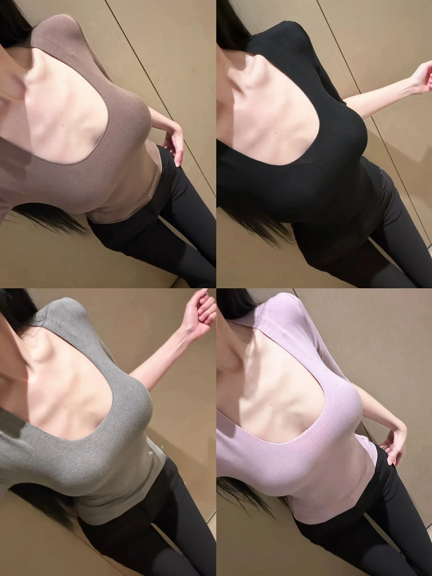 Slim Fit Summer Sexy Short Sleeve T-Shirt Base Layer Tight Thin Versatile Slimming Top Large U Neck Casual Style Women's Tee
Slim Fit Summer Sexy Short Sleeve T-Shirt Base Layer Tight Thin Versatile Slimming Top Large U Neck Casual Style Women's Tee