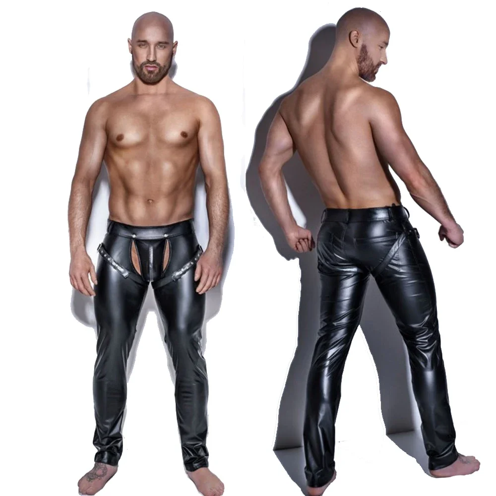 Fashion Mens Black Faux Leather Pants Long Trousers Sexy And Novelty Skinny Muscle Tights Mens Leggings Slim Fit Tight Men Pant
Fashion Mens Black Faux Leather Pants Long Trousers Sexy And Novelty Skinny Muscle Tights Mens Leggings Slim Fit Tight Men Pant