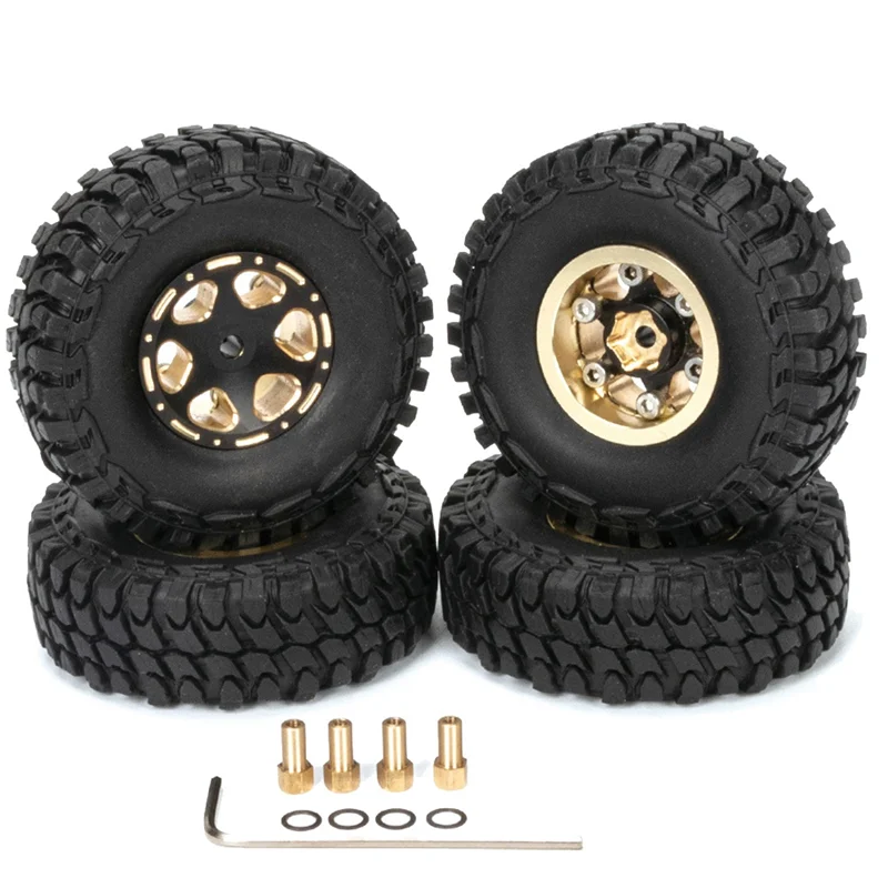 1,0 латунные колесные диски для 1/18 1/24 RC Crawler Axial SCX24 FMS FCX24 Enduro24
1,0 латунные колесные диски для 1/18 1/24 RC Crawler Axial SCX24 FMS FCX24 Enduro24