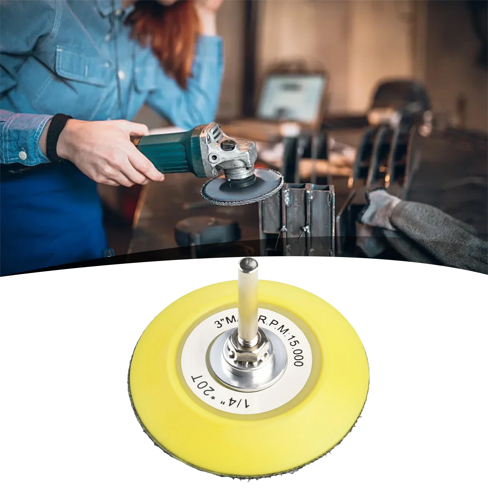 3Inch 75mm Polishing Sanding Disc Backing Pads Hook And Loop Backing Plate For Pneumatic Sander Grinding Abrasive Tools
3Inch 75mm Polishing Sanding Disc Backing Pads Hook And Loop Backing Plate For Pneumatic Sander Grinding Abrasive Tools