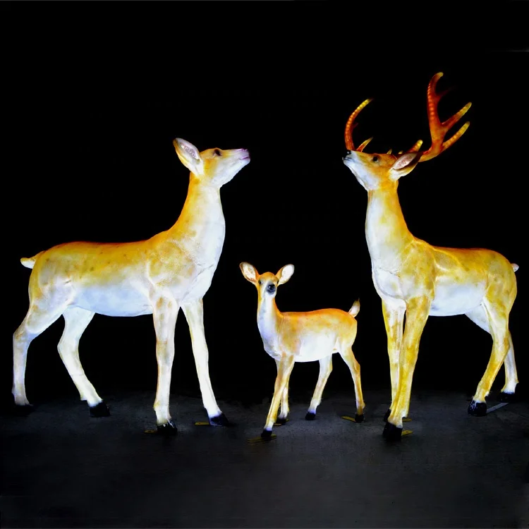 Outdoor Street landscape garden 3d Reindeer decorations holiday led christmas lights
Outdoor Street landscape garden 3d Reindeer decorations holiday led christmas lights