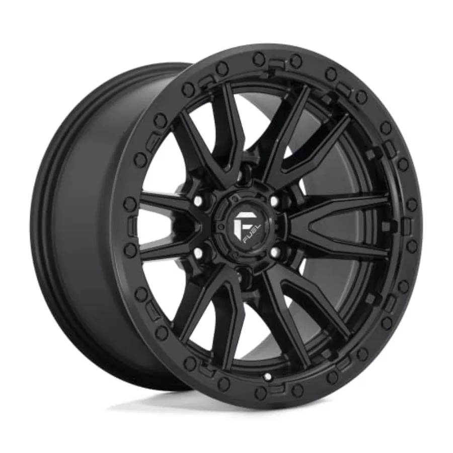 FUEL OFF-ROAD D679 REBEL 18X9 6X5.5 5.04 1mm Off-Road Aluminum Wheel with Matte Black Finish Lightweight Design for Extreme Ter
FUEL OFF-ROAD D679 REBEL 18X9 6X5.5 5.04 1mm Off-Road Aluminum Wheel with Matte Black Finish Lightweight Design for Extreme Ter