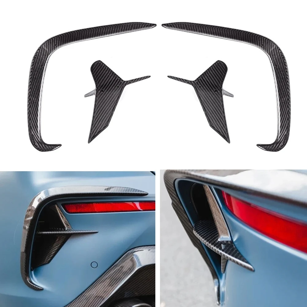For BMW 8 Series G14 G15 G16 M Sport 2018-2023 Rear Bumper Air Vent Cover Trim Carbon Fiber Fog Light Splitter Spoiler Frame Kit
For BMW 8 Series G14 G15 G16 M Sport 2018-2023 Rear Bumper Air Vent Cover Trim Carbon Fiber Fog Light Splitter Spoiler Frame Kit