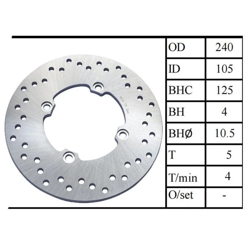 Motorcycle Rear Brake Disc Rotor For Honda FJS400 Silverwing 400 01-09 SW-T400 FJS600 FSC600 Silverwing
Motorcycle Rear Brake Disc Rotor For Honda FJS400 Silverwing 400 01-09 SW-T400 FJS600 FSC600 Silverwing