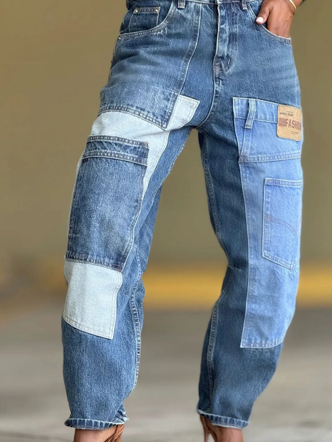 Женские джинсы-клеш с высокой талией в стиле стритвир, синие, из хлопка, повседневные, весенние, Cleanfit
Женские джинсы-клеш с высокой талией в стиле стритвир, синие, из хлопка, повседневные, весенние, Cleanfit