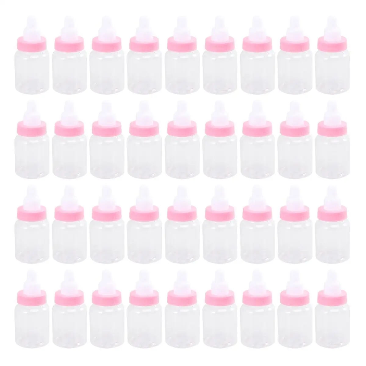 36pcs Cartoon Nursing Bottle Candy Storage Boxes Mini Milk Bottle Candy Holder Plastic Gift Boxes (Pink)
36pcs Cartoon Nursing Bottle Candy Storage Boxes Mini Milk Bottle Candy Holder Plastic Gift Boxes (Pink)