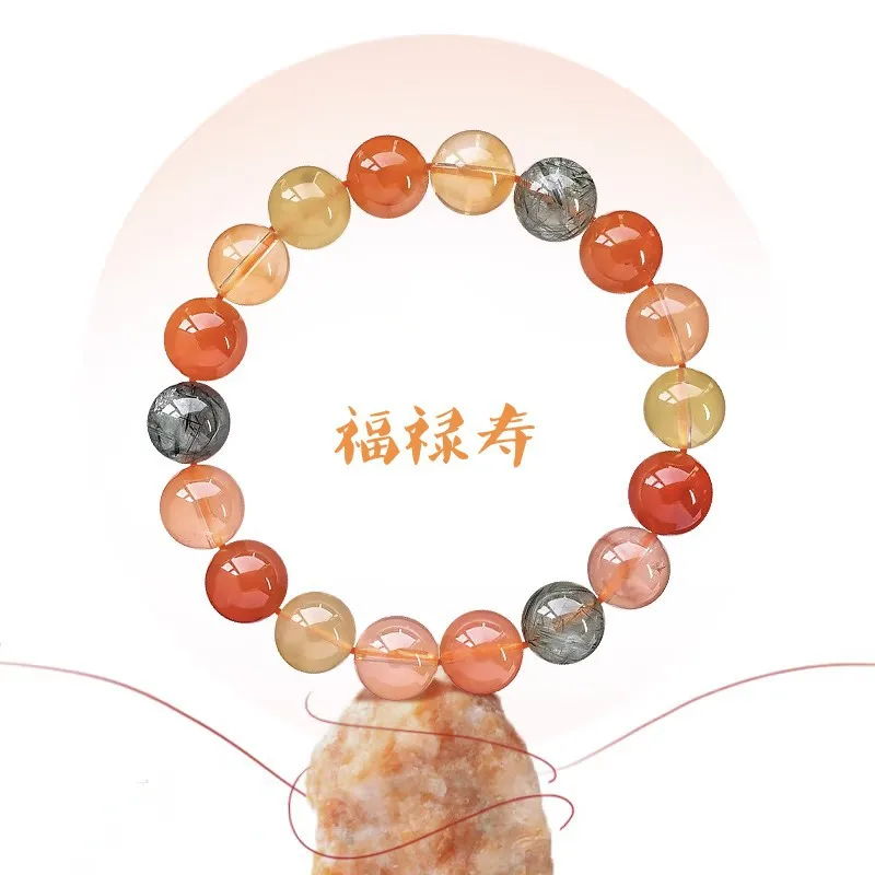 Fu Lu Shou Crystal Single Circle Bracelet Red Yellow Green Fu Lu Shou Bracelet
Fu Lu Shou Crystal Single Circle Bracelet Red Yellow Green Fu Lu Shou Bracelet
