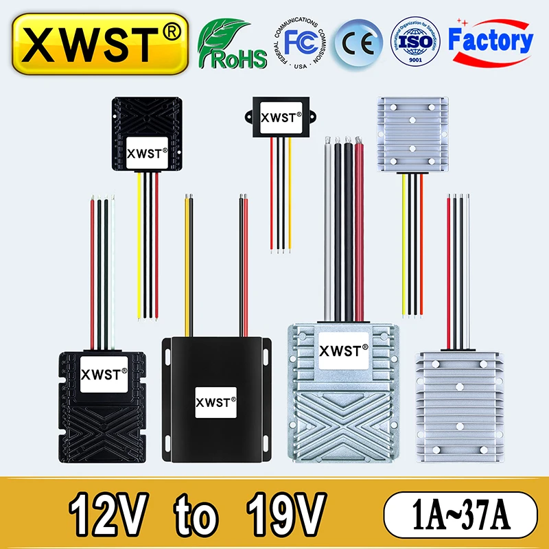 DC DC Converter 12V TO 19V Step Up Boost Voltage Regulator 1~37A Power Inverter Module for Robot Monitor LED Car
DC DC Converter 12V TO 19V Step Up Boost Voltage Regulator 1~37A Power Inverter Module for Robot Monitor LED Car